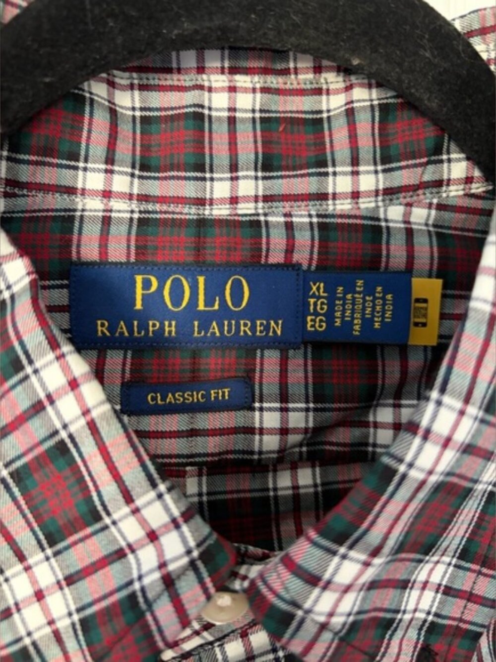 Polo Ralph Lauren Men's Long Sleeve Oxford Button Up Shirt Plaid New size XL - Picture 10 of 13